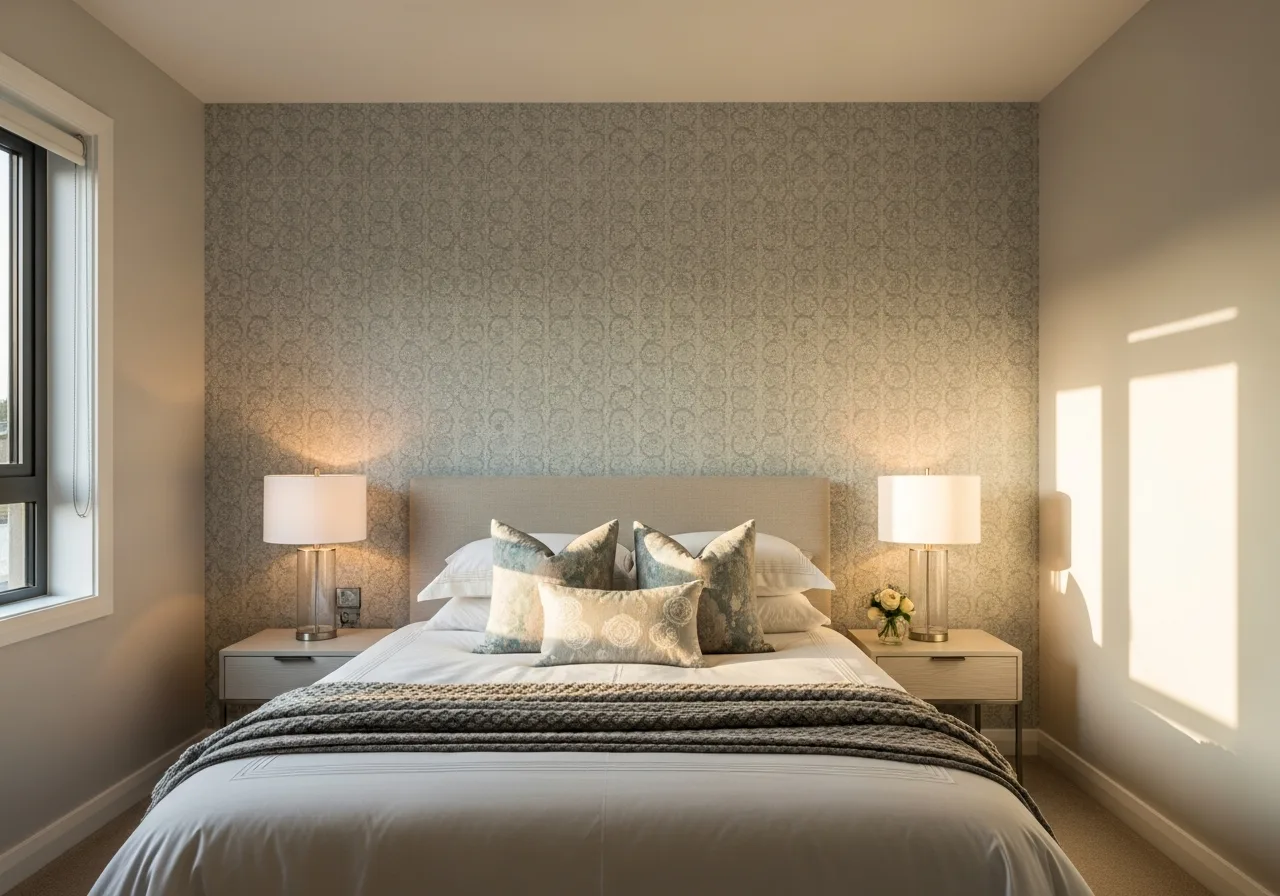Wallpaper installation by GnD Build, London