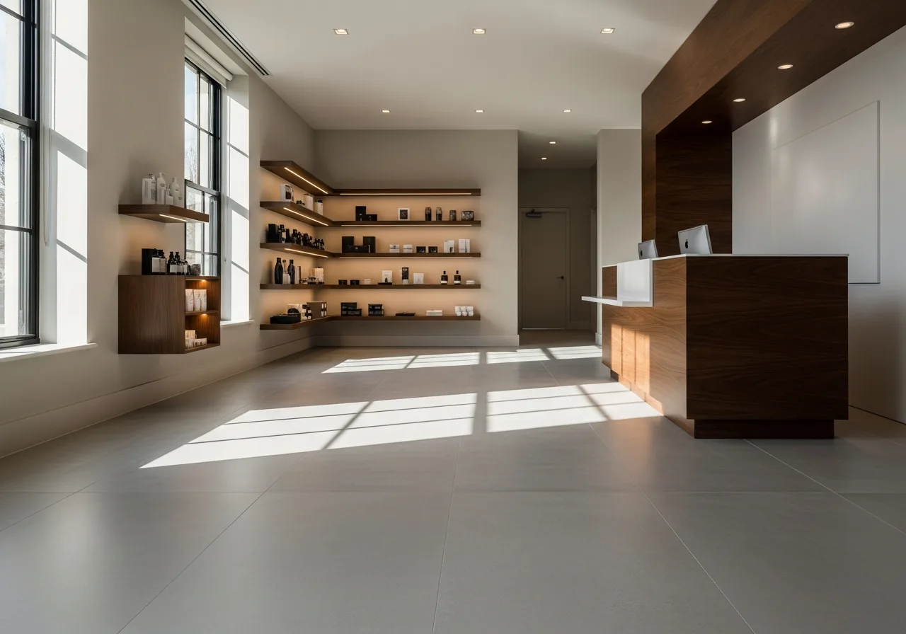 Commercial flooring by GnD Build, London