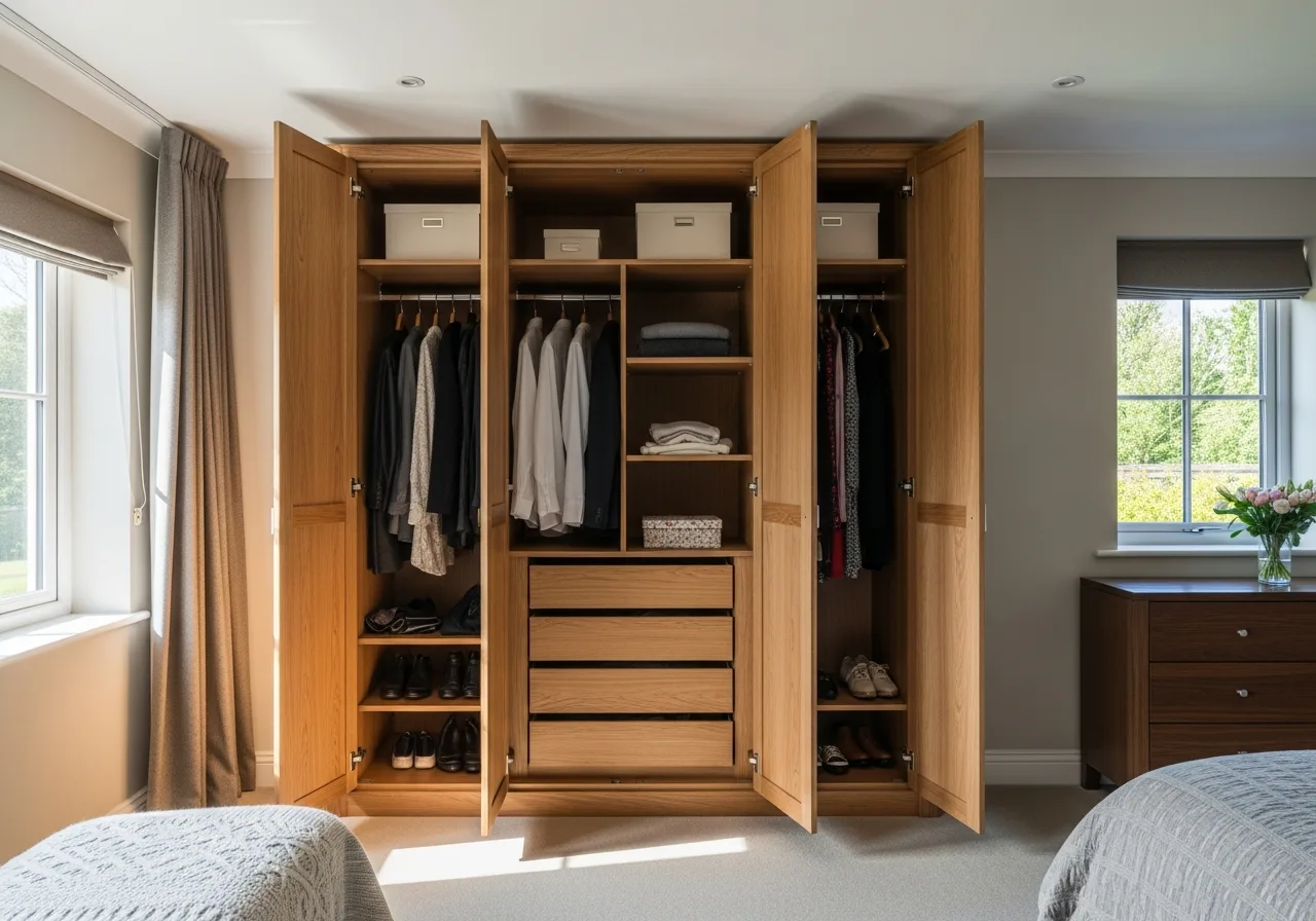 Hinged wardrobes by GnD Build, London