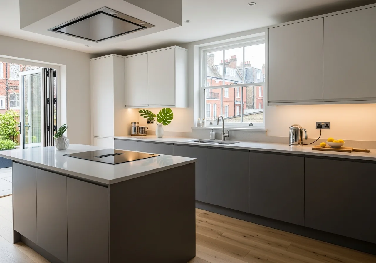 Kitchen installation by GnD Build, London