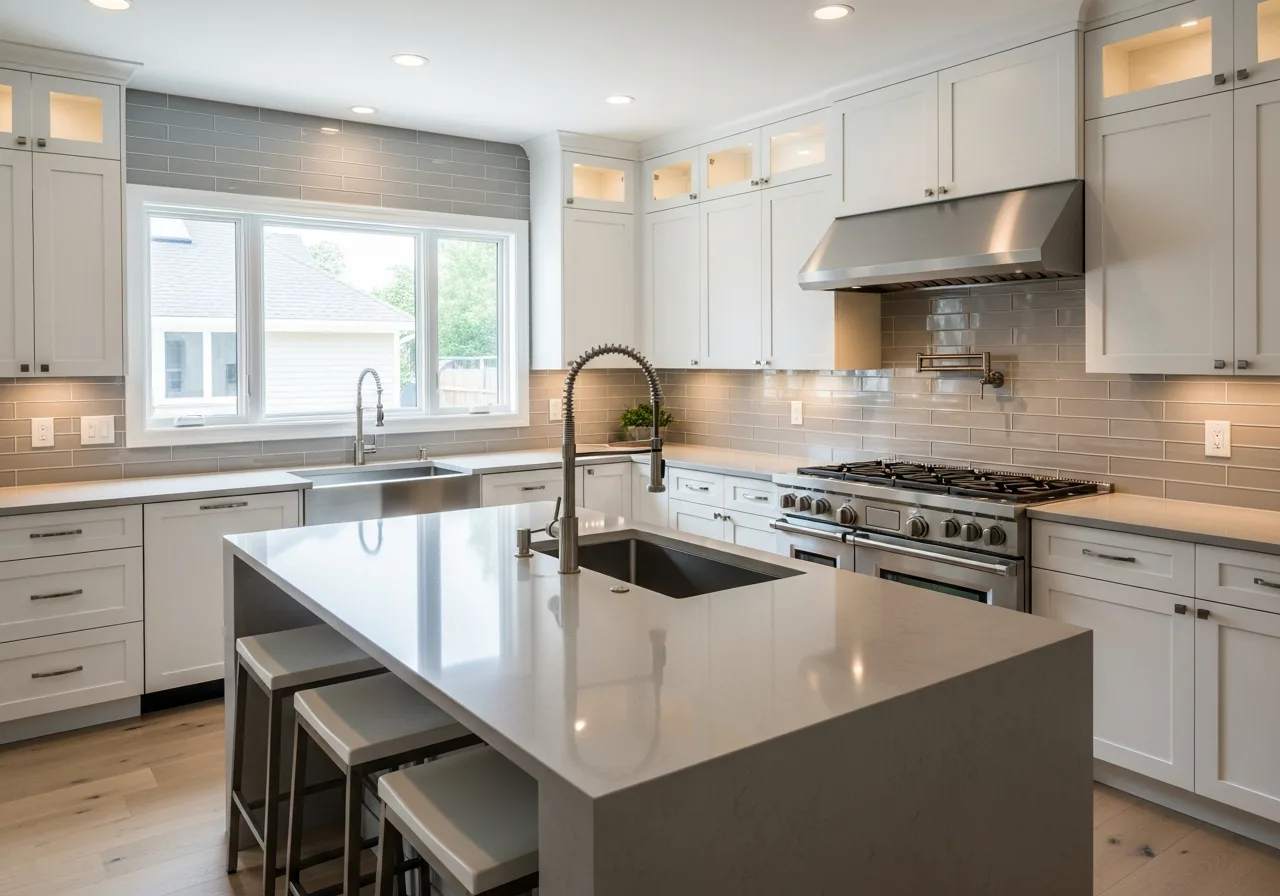 Kitchen refurbishment by GnD Build, London