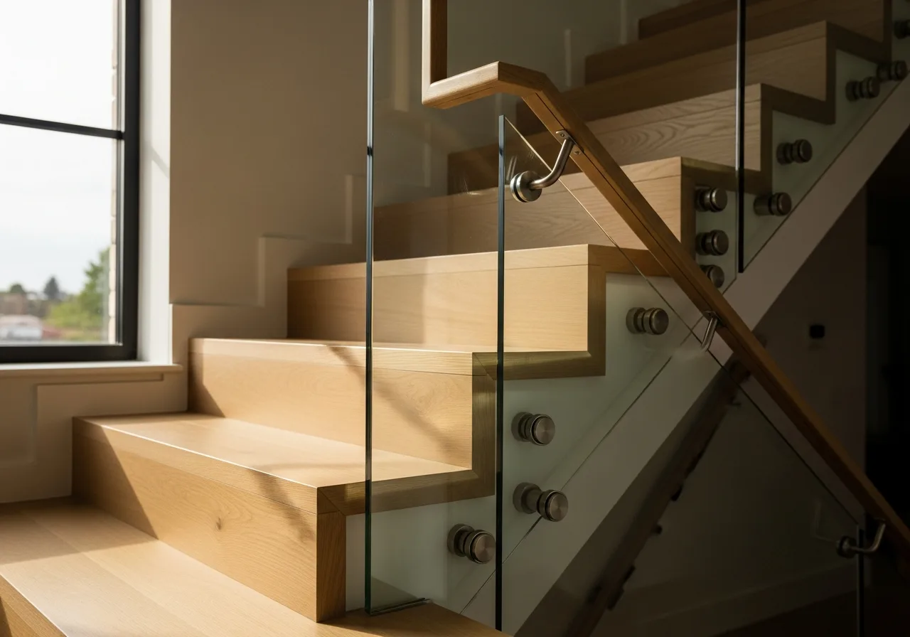 Stair cladding by GnD Build, London