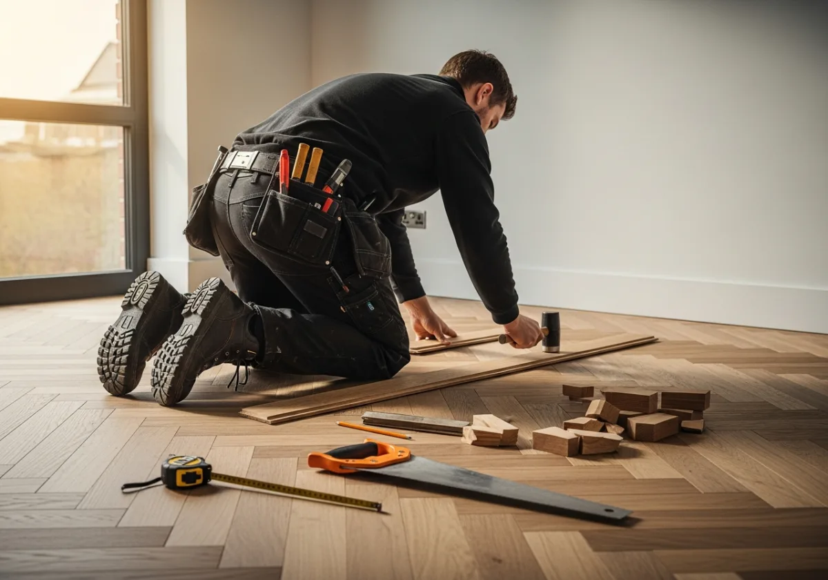 Preparation and installation by GnD Build, London