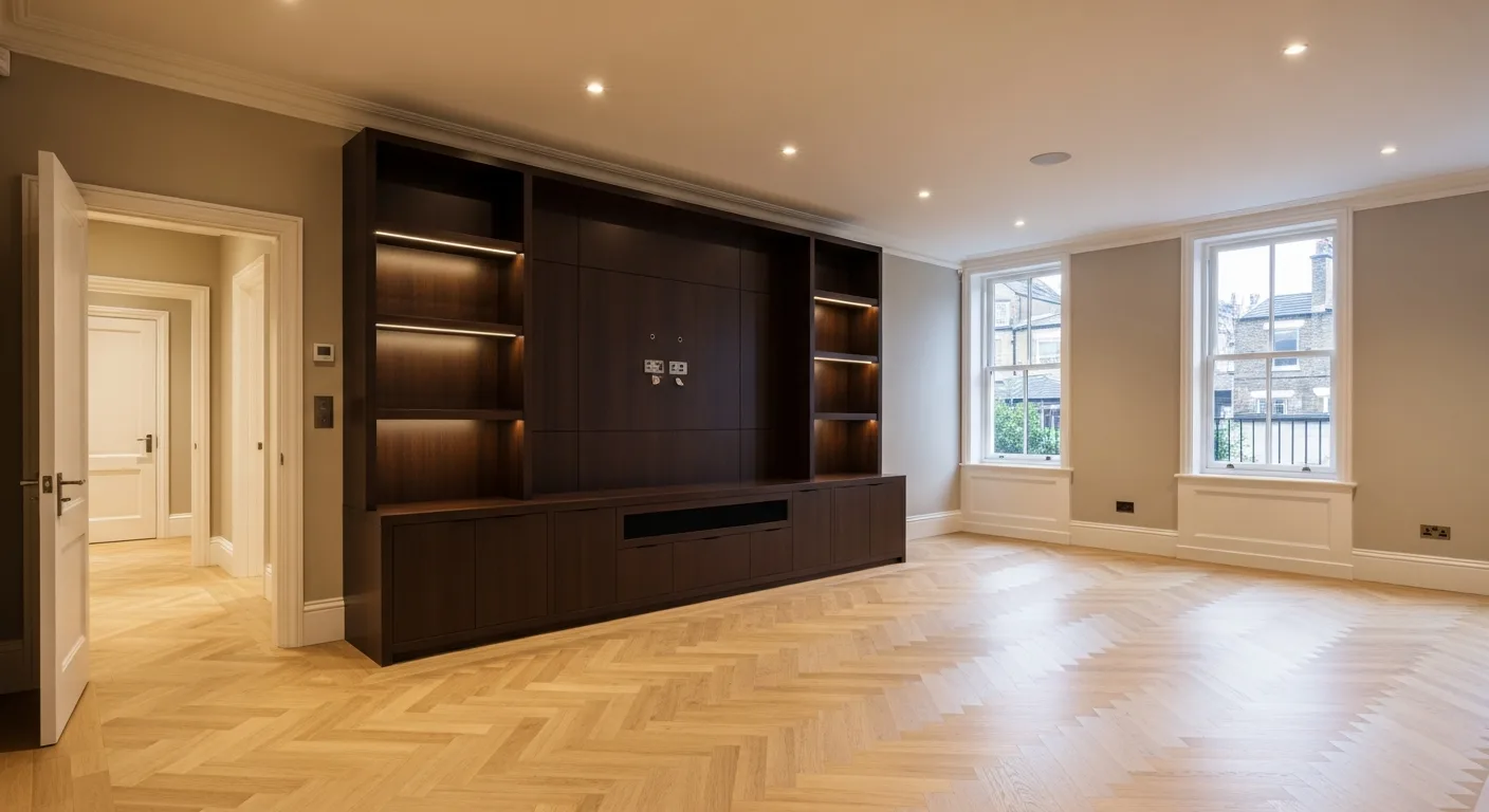 Renovated luxury London living space by GnD Build
